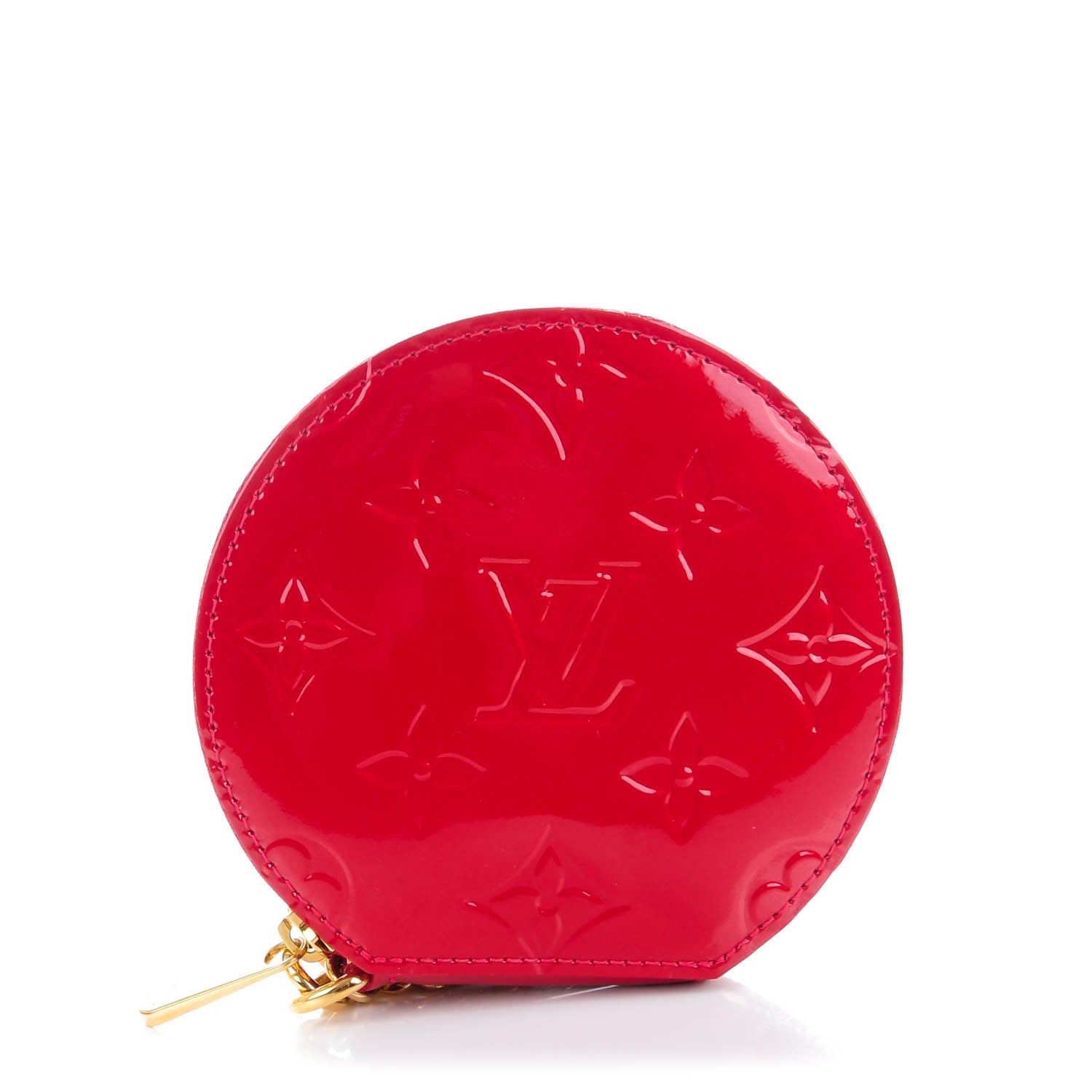 Louis Vuitton Vernis Chapeau Coin Purse Pomme D'Amour 1 of 7