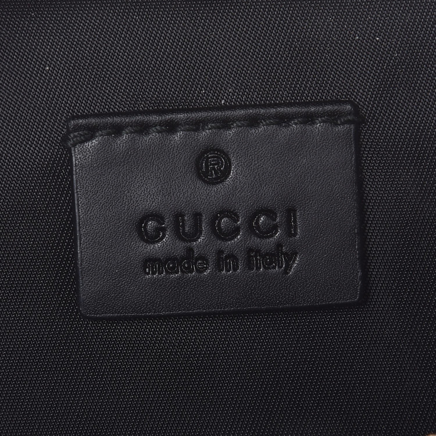 Gucci GG Supreme Monogram Web Belt Bag Black 6 of 8