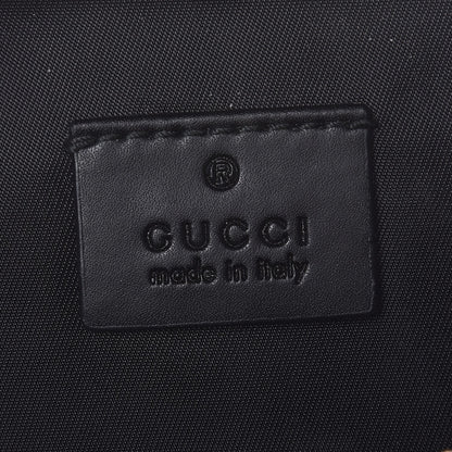 Gucci GG Supreme Monogram Web Belt Bag Black 6 of 8