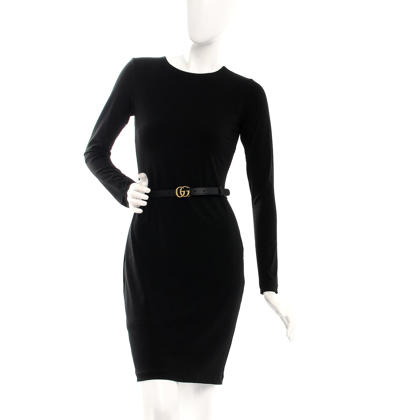 Calfskin Double G 20mm Belt 85 34 Black