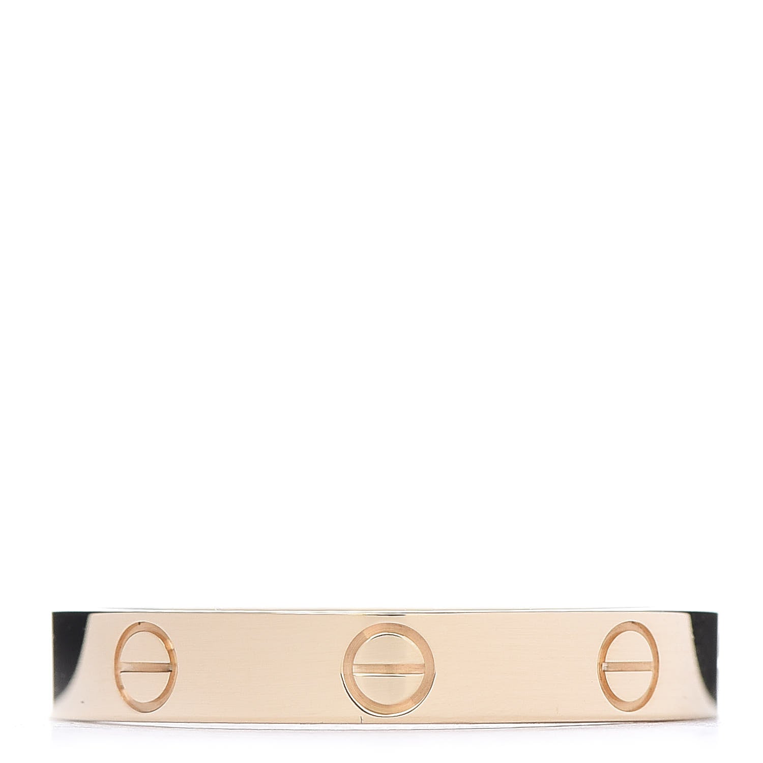 Cartier 18K Yellow Gold 3.5mm LOVE Wedding Band Ring 62 10 1 of 5