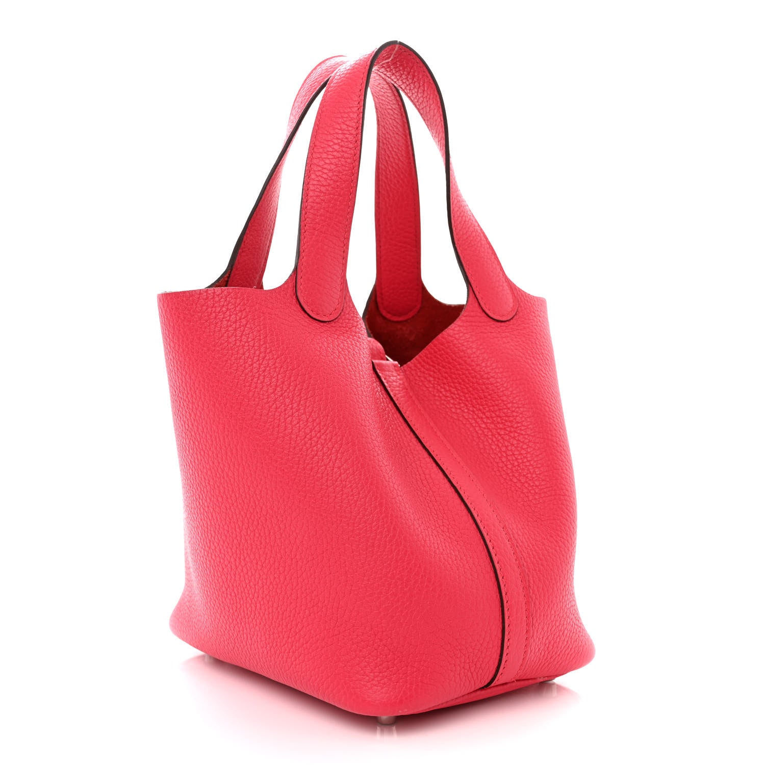 Hermes Taurillon Clemence Picotin Lock 18 PM Rose Extreme 3 of 11