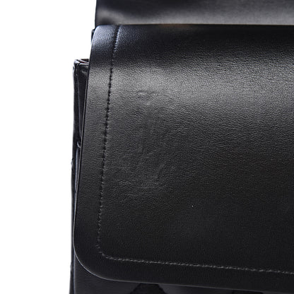 Chanel Lambskin Quilted Jumbo Double Flap Black 13 of 15