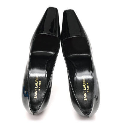 Saint Laurent Patent Instinct Pumps 37 Black 2 of 10