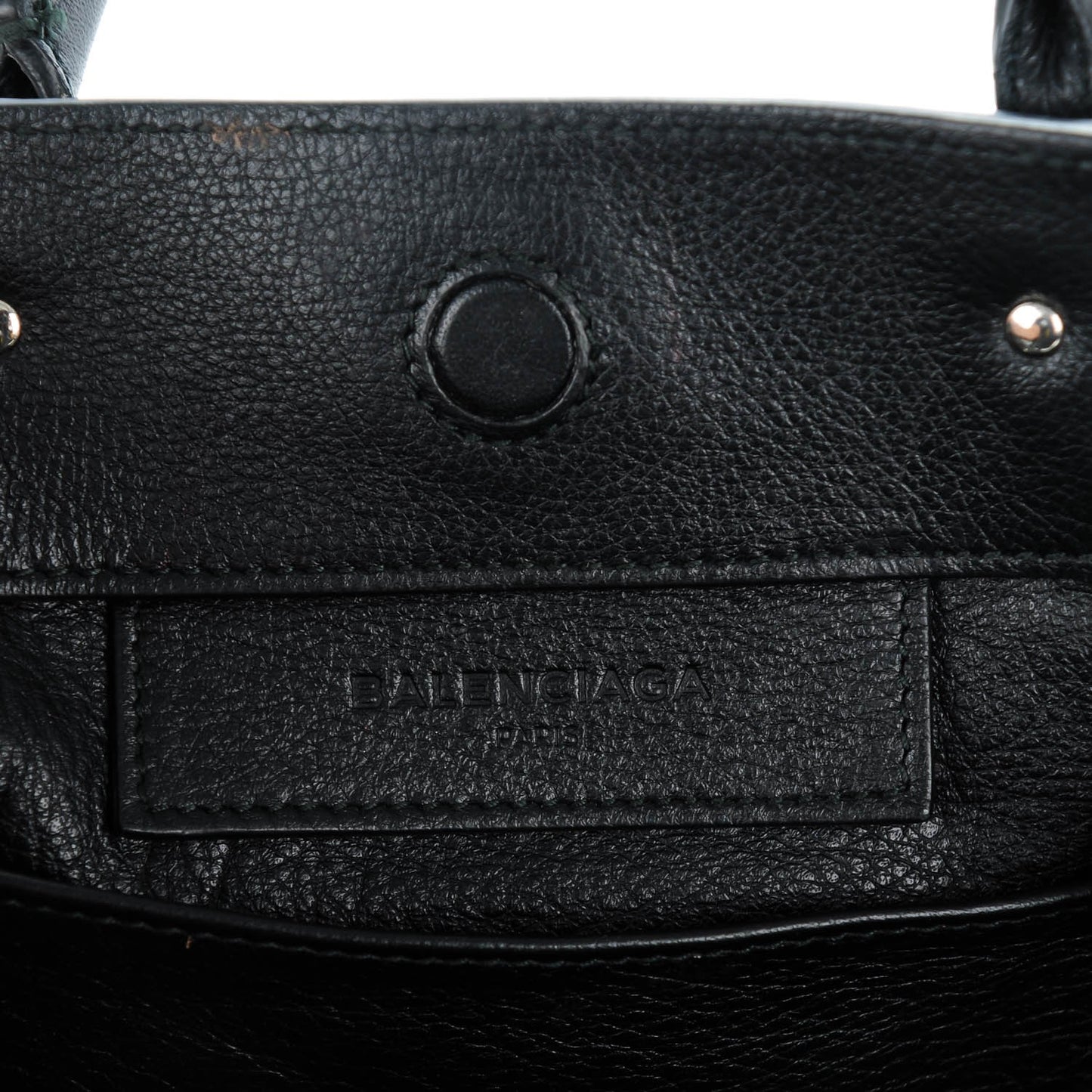 Veau Papier A6 Zip Around Tote Black