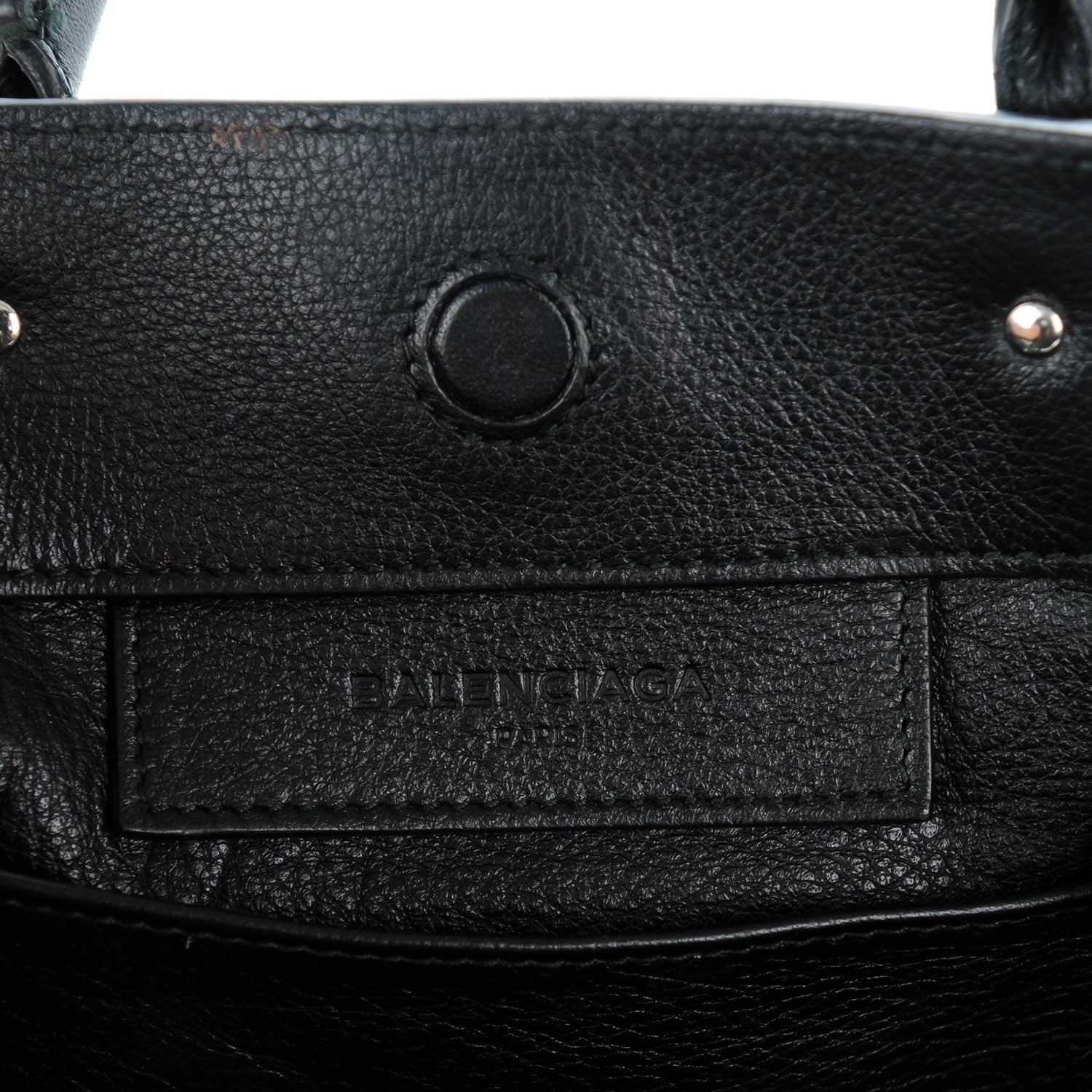 Balenciaga Veau Papier A6 Zip Around Tote Black 7 of 8