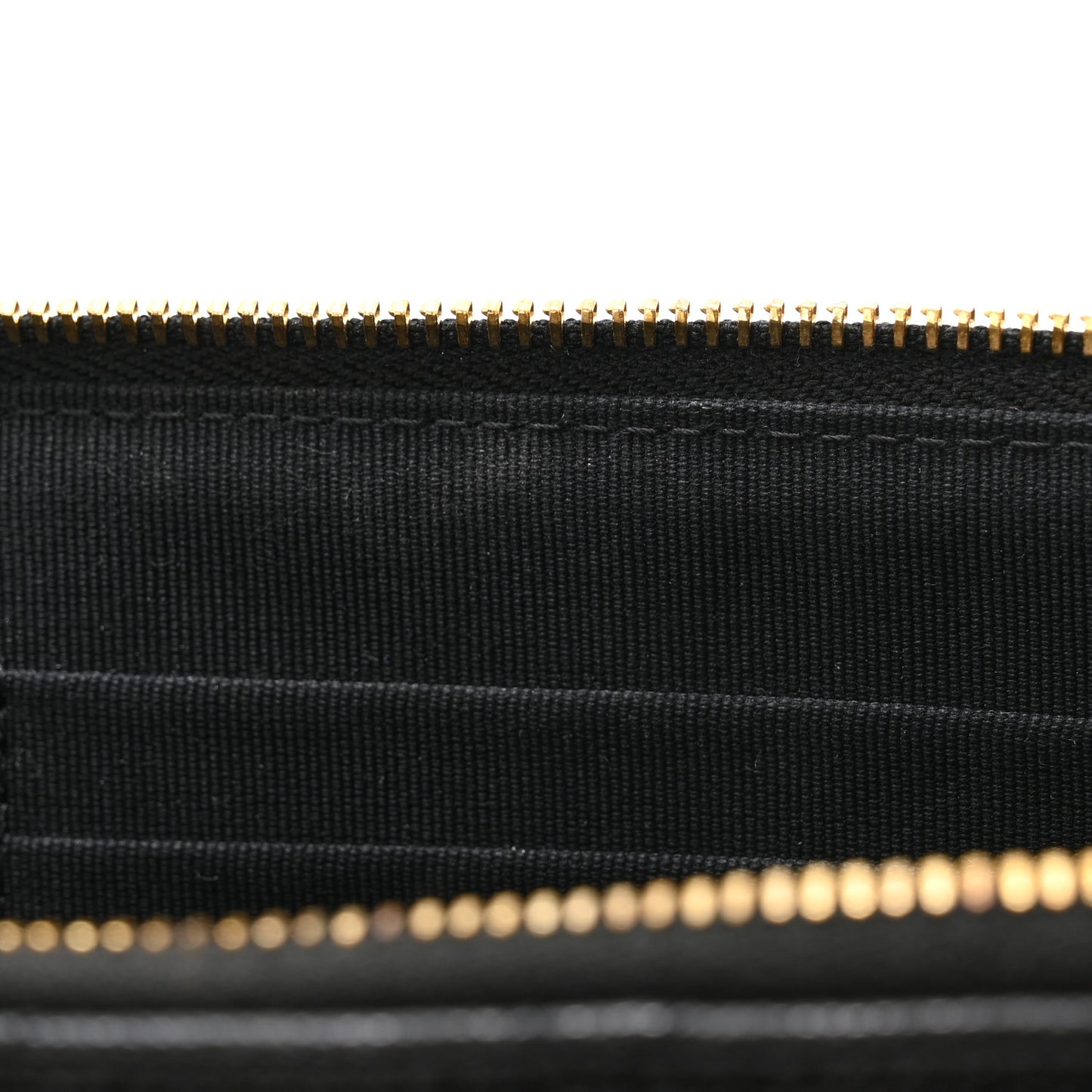 Caviar Quilted Polly Pocket Pouch Black