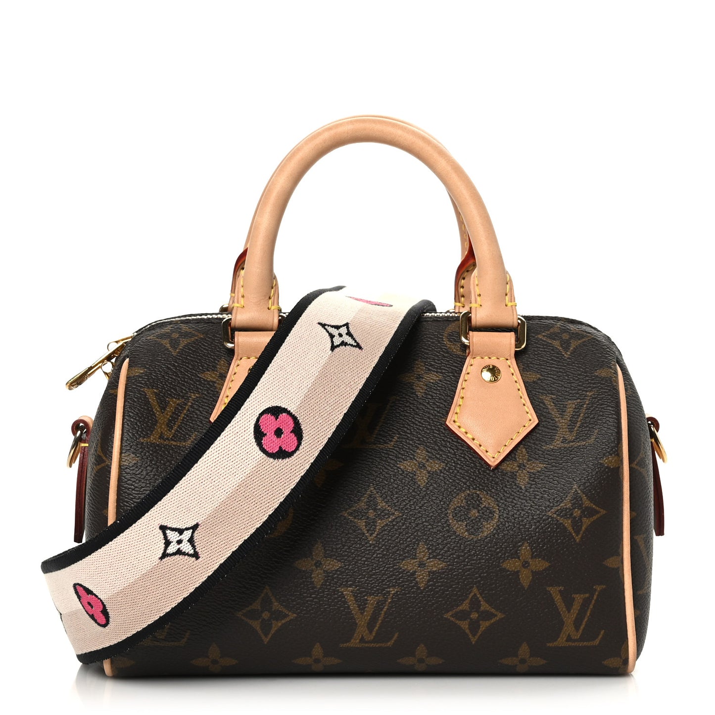 Monogram Speedy Bandouliere 20 Black