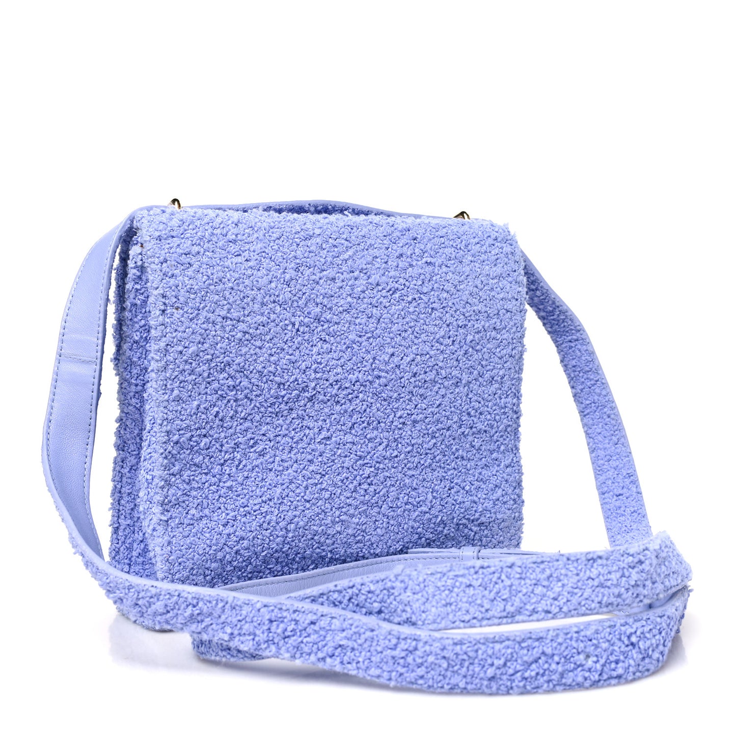 Boucle Clip Bag Periwinkle