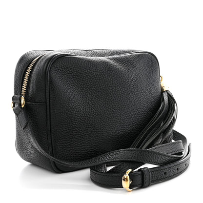 Gucci Pebbled Calfskin Small Soho Disco Bag Black 3 of 15
