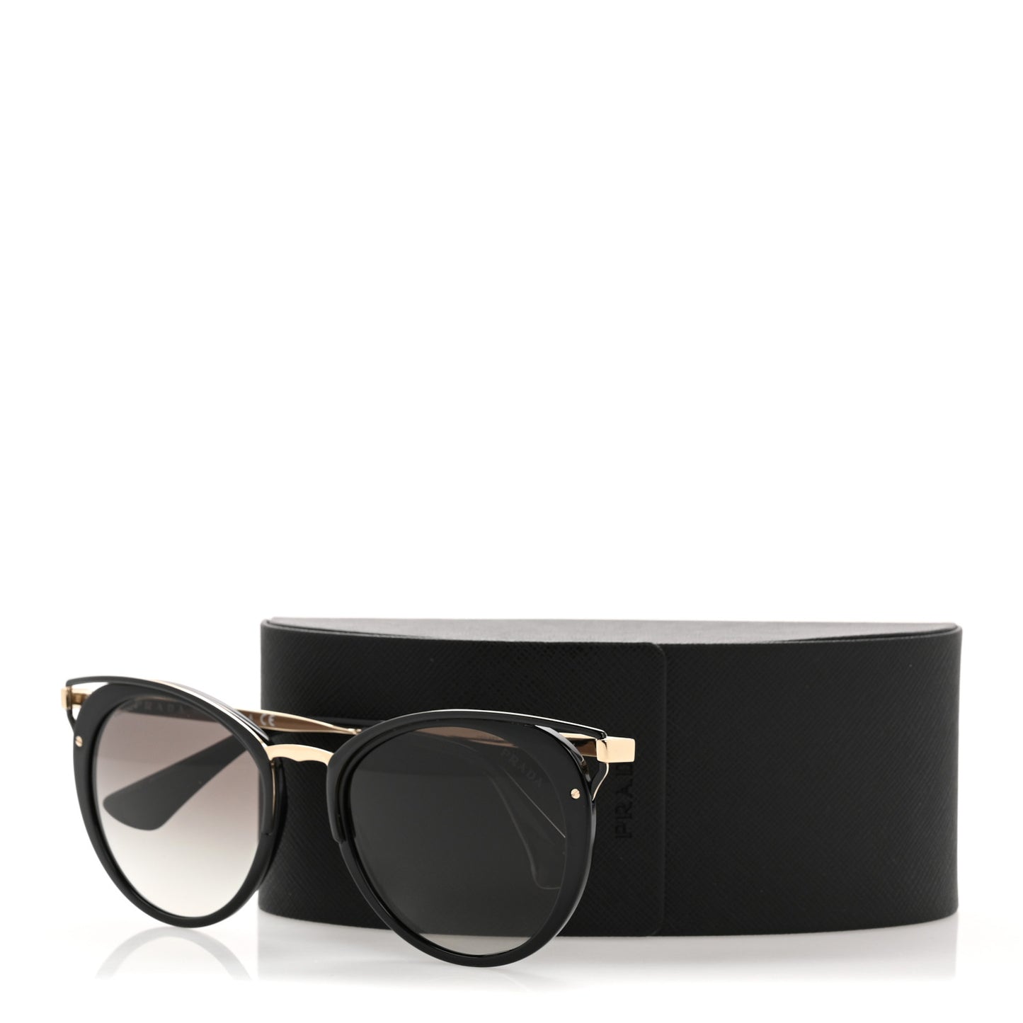 Horn Metal Cinema Sunglasses SPR66T Black