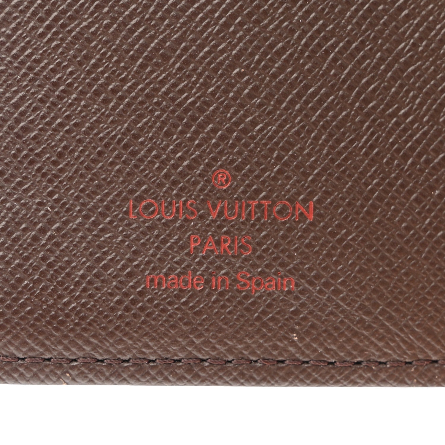 Louis Vuitton Damier Ebene Small Ring Agenda Cover 6 of 8