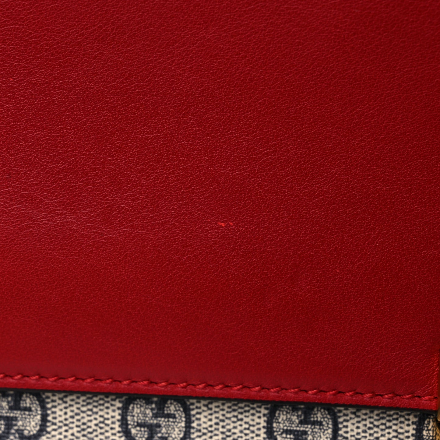 GG Supreme Monogram Moon Calfskin Medium Padlock Shoulder Bag Beige Blue Hibiscus Red Mystic White