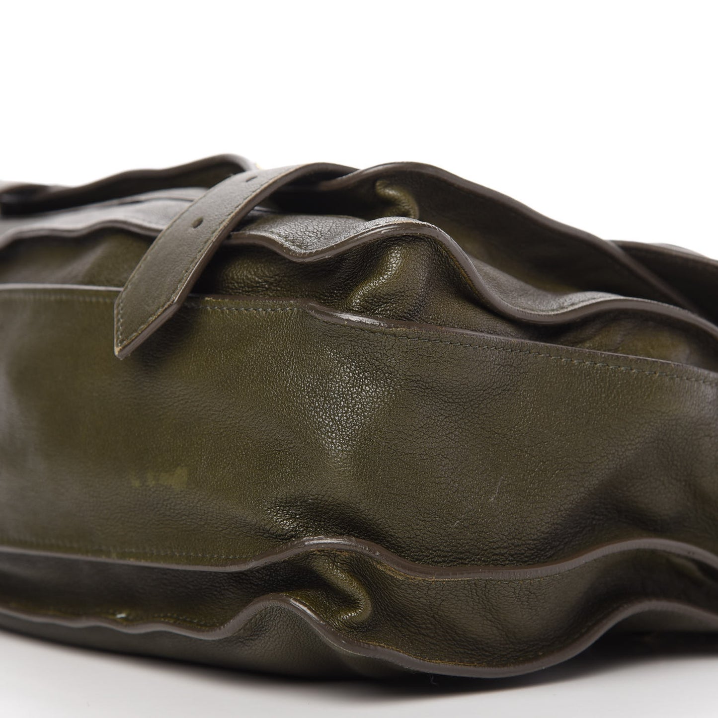 Lambskin Medium PS1 Satchel Military