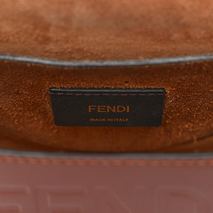 Fendi Vitello King Plexiglass Macro Stitchings Moonlight Shoulder Bag Praline 6 of 11