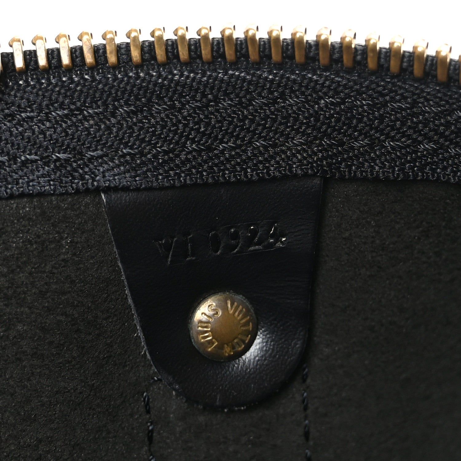 Louis Vuitton Epi Keepall 45 Black 6 of 12