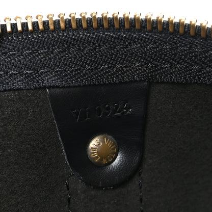 Louis Vuitton Epi Keepall 45 Black 6 of 12