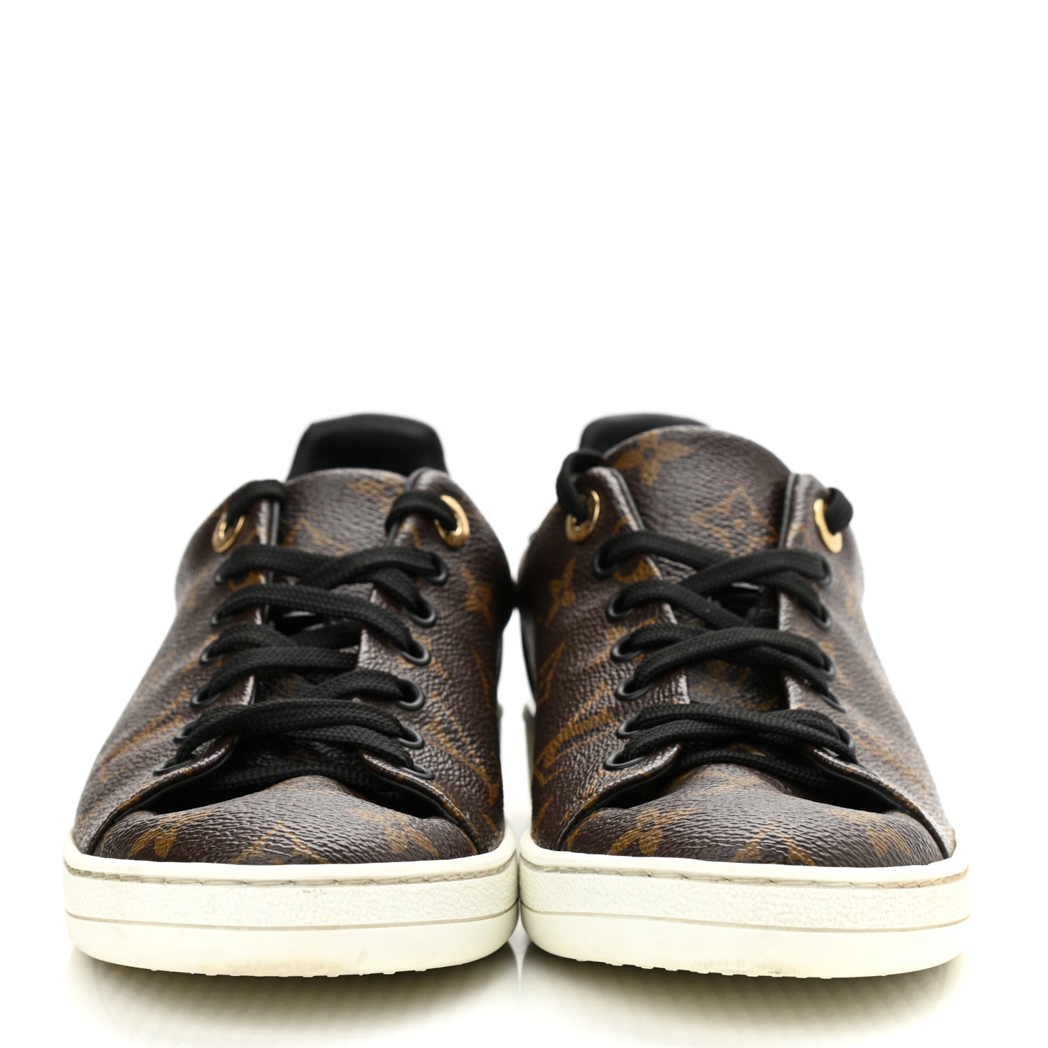 Louis Vuitton Patent Monogram Frontrow Sneakers 38.5 2 of 10