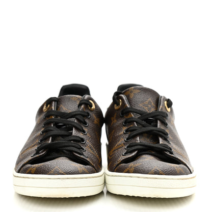 Louis Vuitton Patent Monogram Frontrow Sneakers 38.5 2 of 10