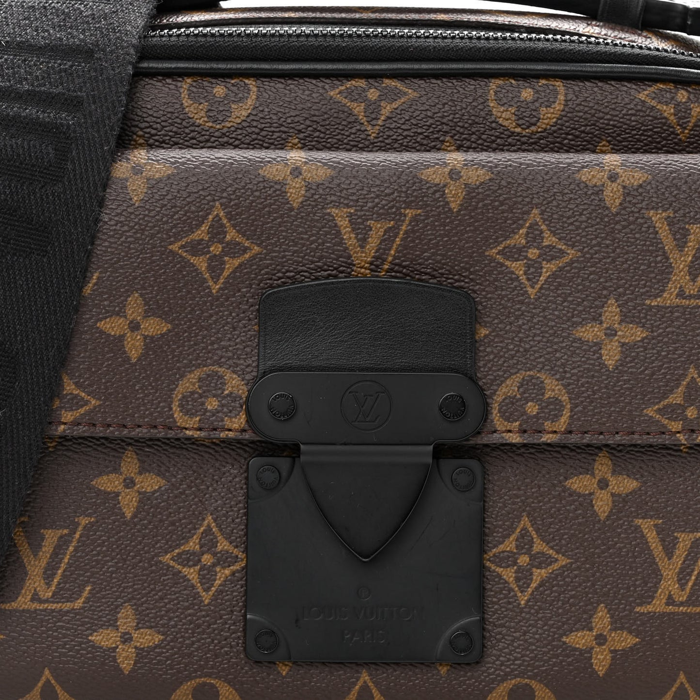 Monogram Macassar S Lock Messenger