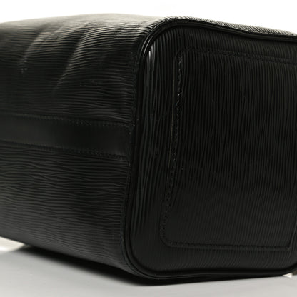 Louis Vuitton Epi Speedy 25 Black 9 of 16