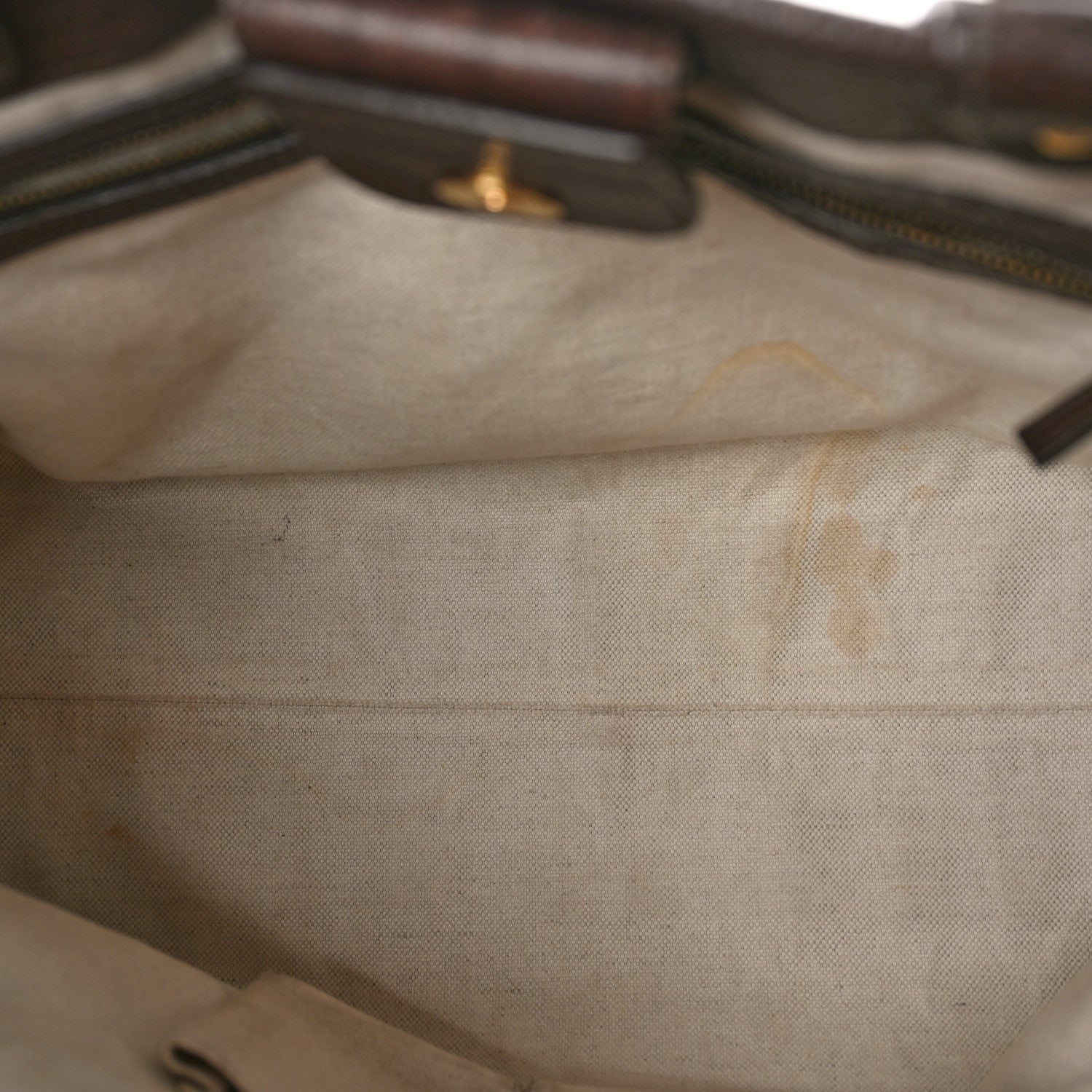 Gucci Monogram Medium GG Running Tote Dark Brown 5 of 12