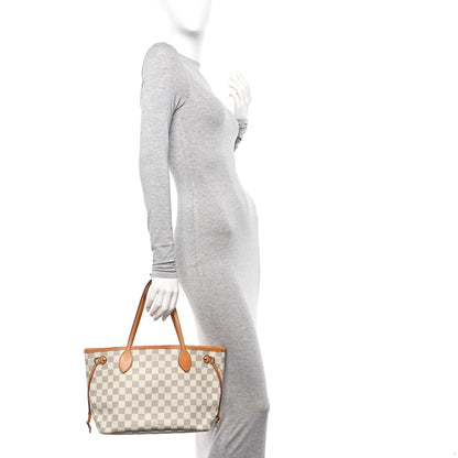 Louis Vuitton Damier Azur Neverfull PM 2 of 11