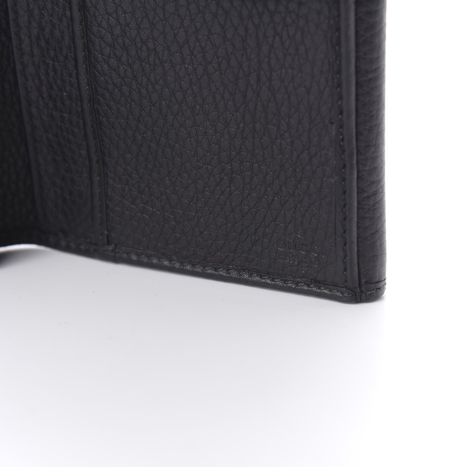 Gucci Calfskin Stirrup Continental Wallet Black 8 of 10