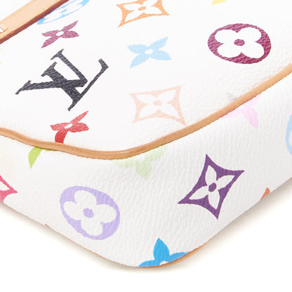 Louis Vuitton Monogram Multicolor Pochette Accessories White 5 of 7