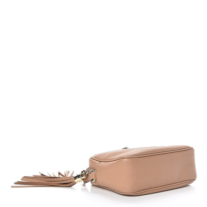 Gucci Pebbled Calfskin Small Soho Disco Bag Rose Beige 4 of 11