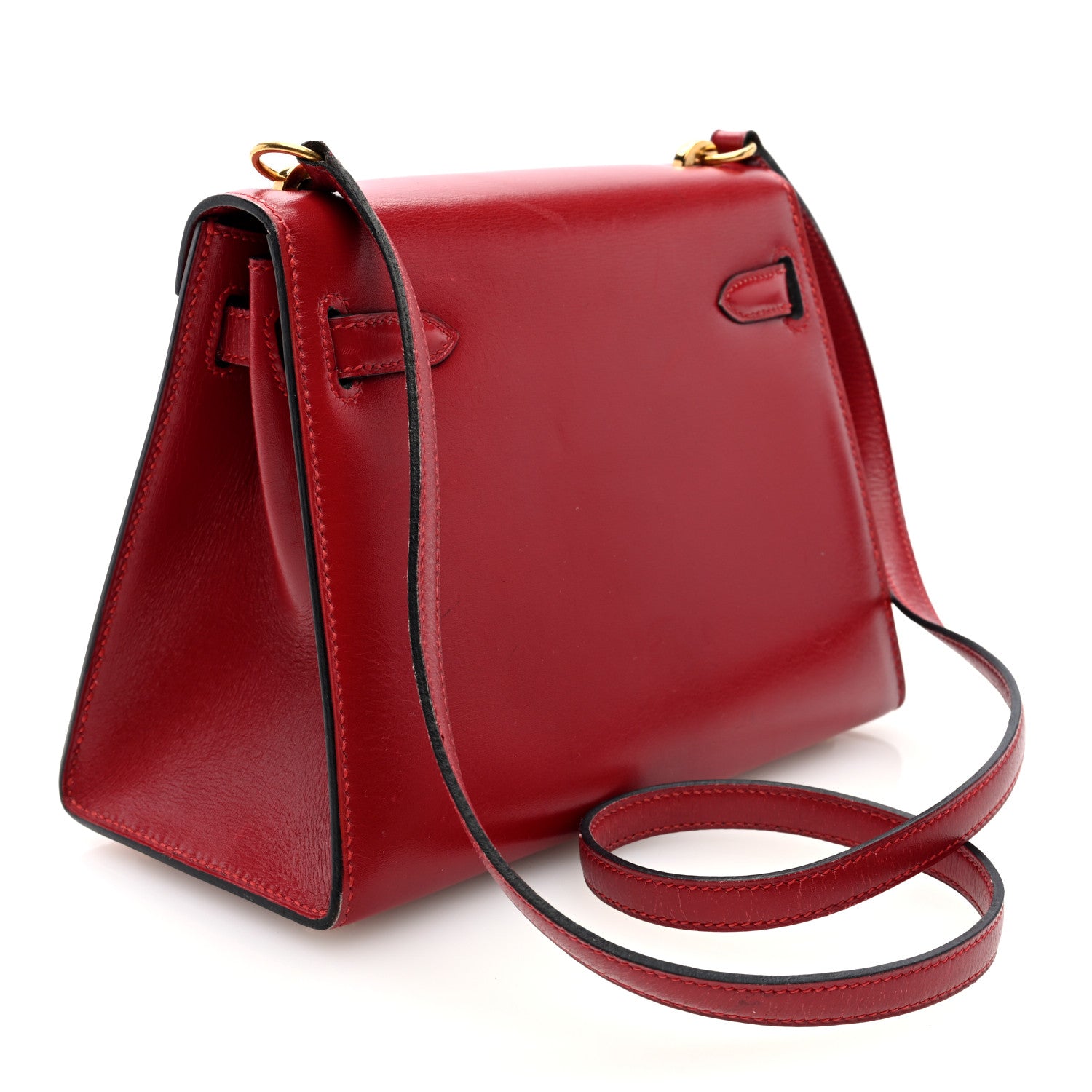 Hermes Box Mini Kelly Sellier 20 Rouge Vif 3 of 12
