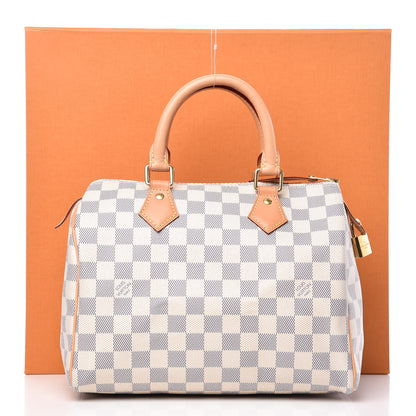 Louis Vuitton Damier Azur Speedy 25 13 of 13