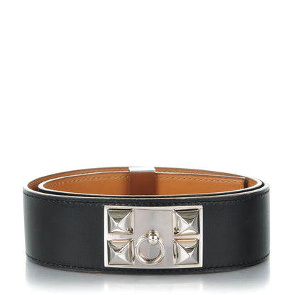 Hermes Box Collier De Chien CDC Belt 72 Black 1 of 7