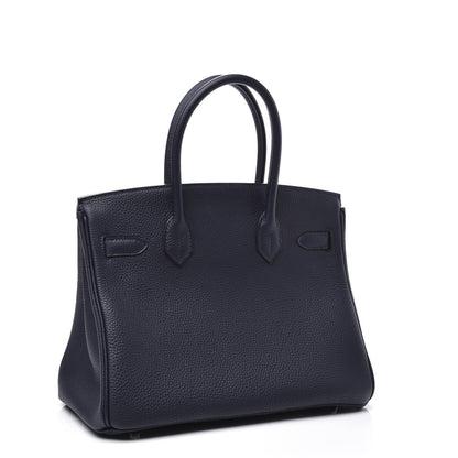 Hermes Togo Birkin 30 Bleu Nuit 2 of 36