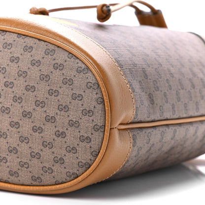 Gucci X DISNEY Mini Vintage GG Supreme Monogram Bucket Bag Beige Vintage Sun Oil 11 of 11