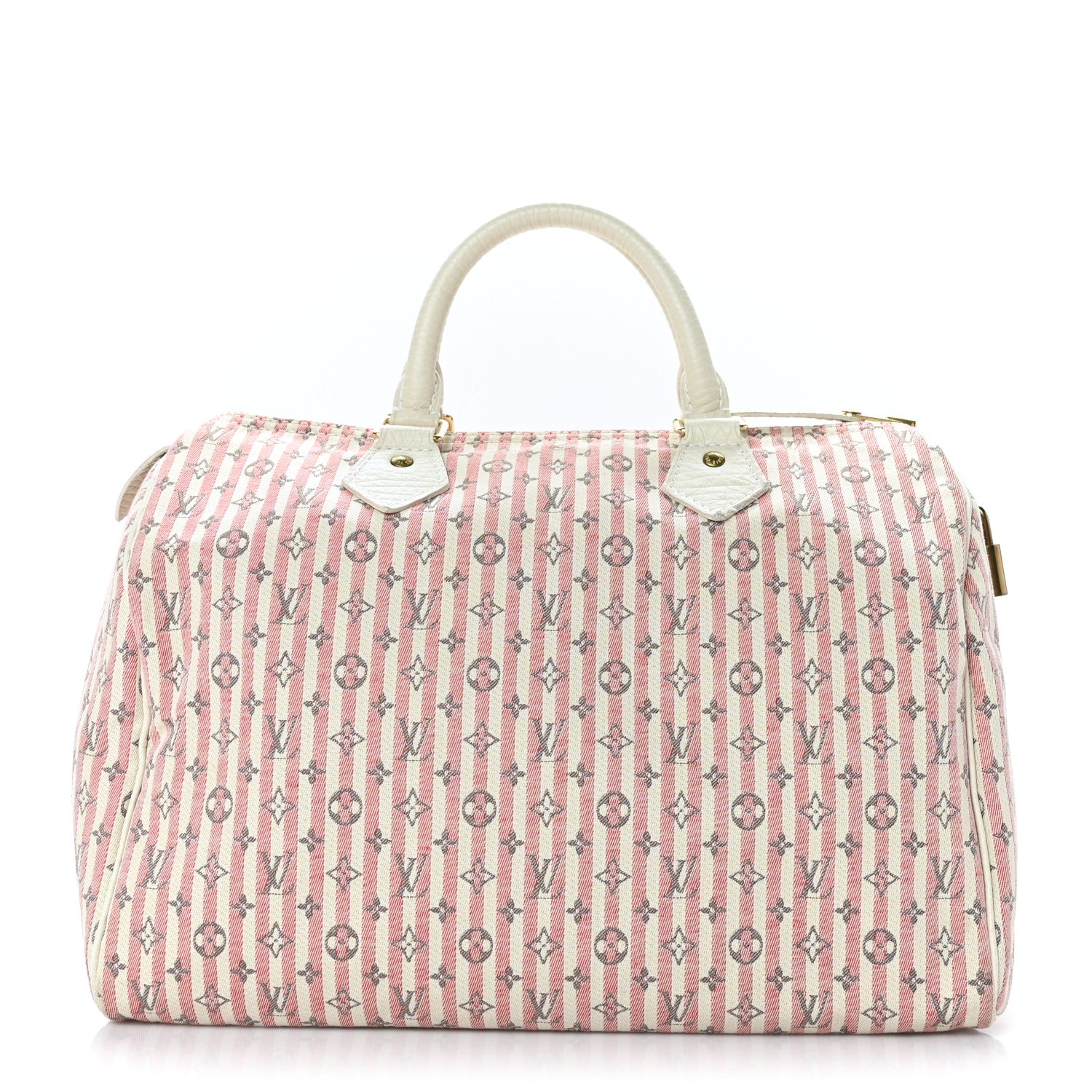 Louis Vuitton Mini Lin Croisette Speedy 30 Rouge 1 of 10