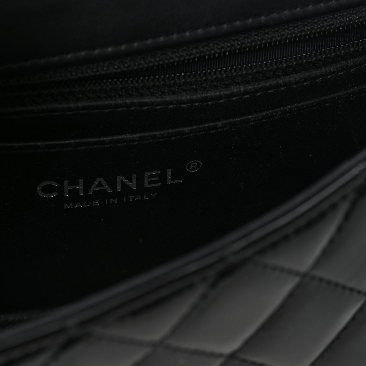 Chanel Patent Calfskin Quilted Mini Rectangular Flap Black 6 of 11