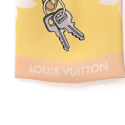 Louis Vuitton Silk Monogram Gradient By The Pool Bandeau Pink 3 of 10