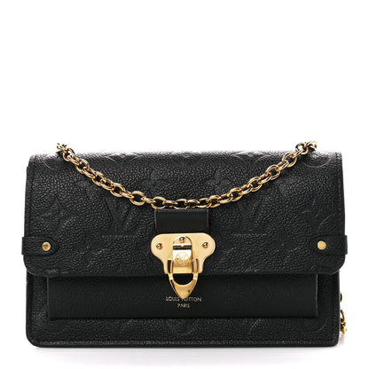Louis Vuitton Empreinte Vavin Chain Wallet Black 1 of 11