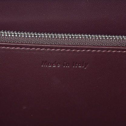 Celine Patina Box Calfskin Medium Clasp Bag Grey 8 of 10