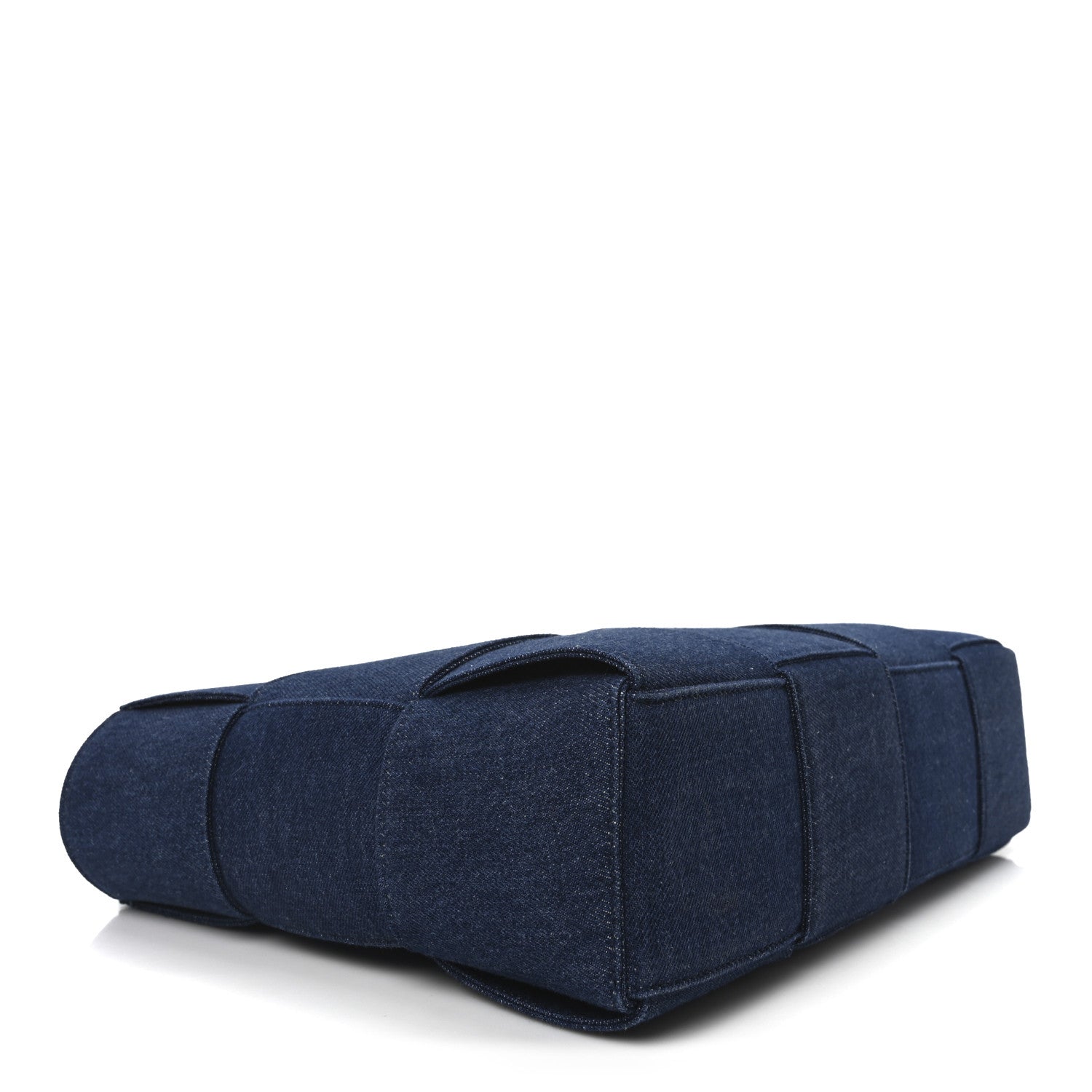 Bottega Veneta Denim Maxi Intrecciato Mens Arco Tote 5 of 10