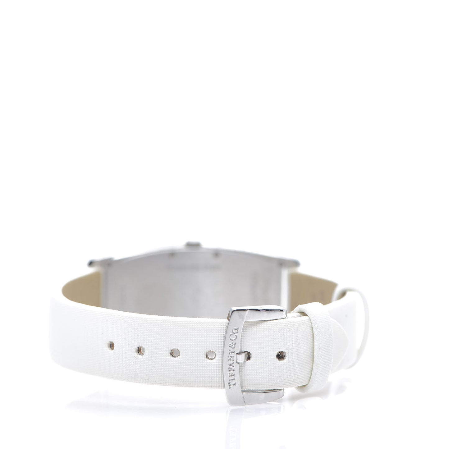 Stainless Steel Calfskin 22mm Gemea Quartz Watch White