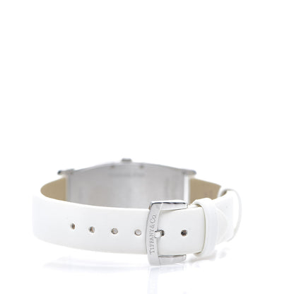Tiffany Stainless Steel Calfskin 22mm Gemea Quartz Watch White 3 of 6