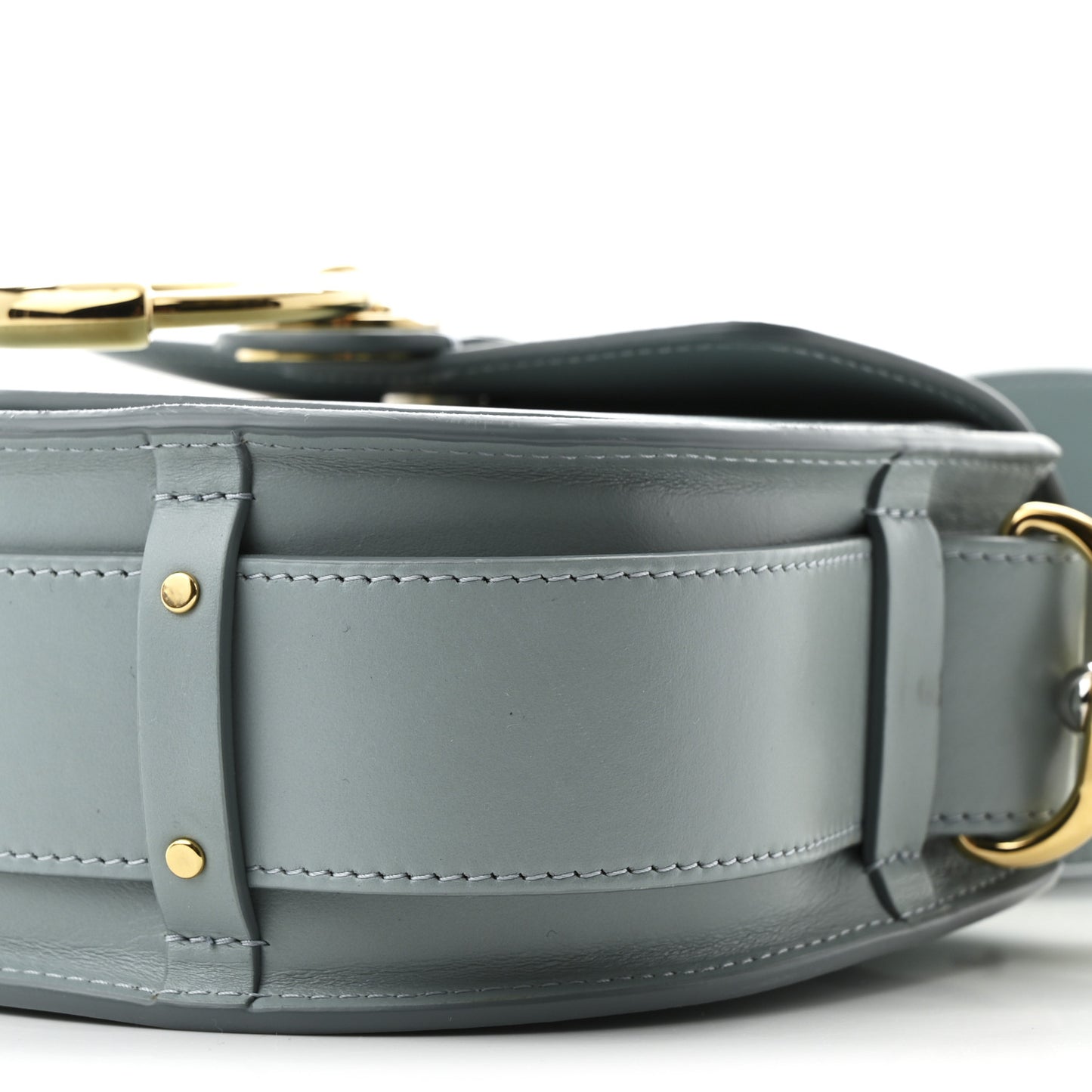 Calfskin Small Tess Bag Faded Blue