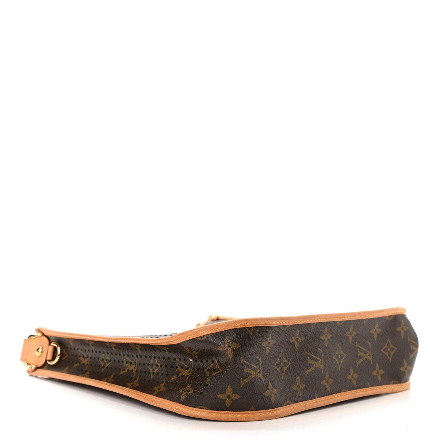 Monogram Perforated Musette Green