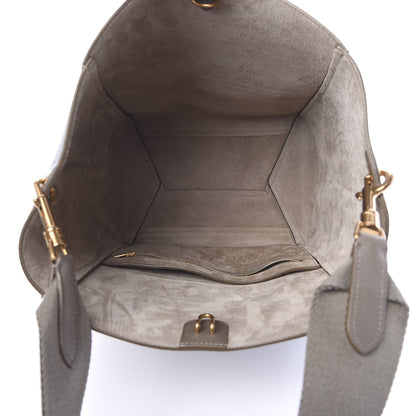 Celine Soft Grained Calfskin Sangle Bucket Bag Taupe 4 of 11