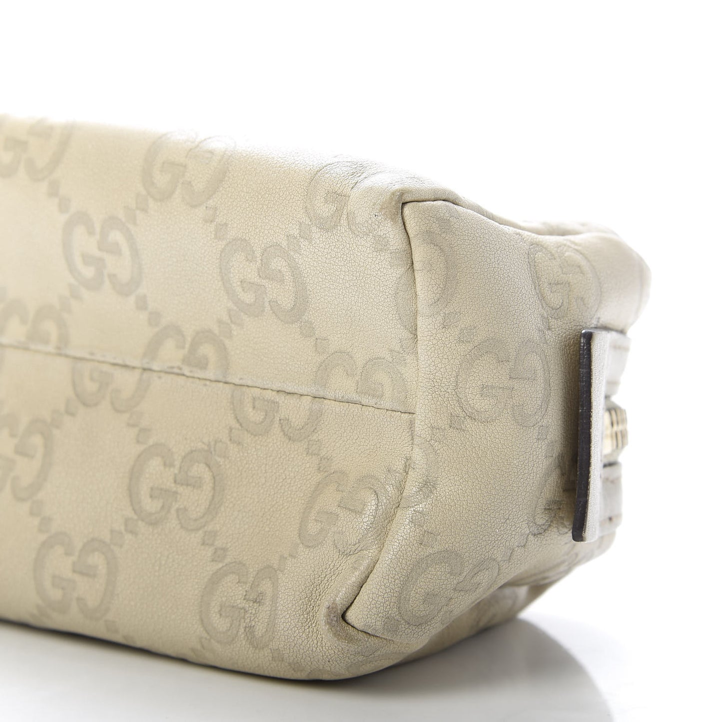 Guccissima Small Cosmetic Pouch Off White