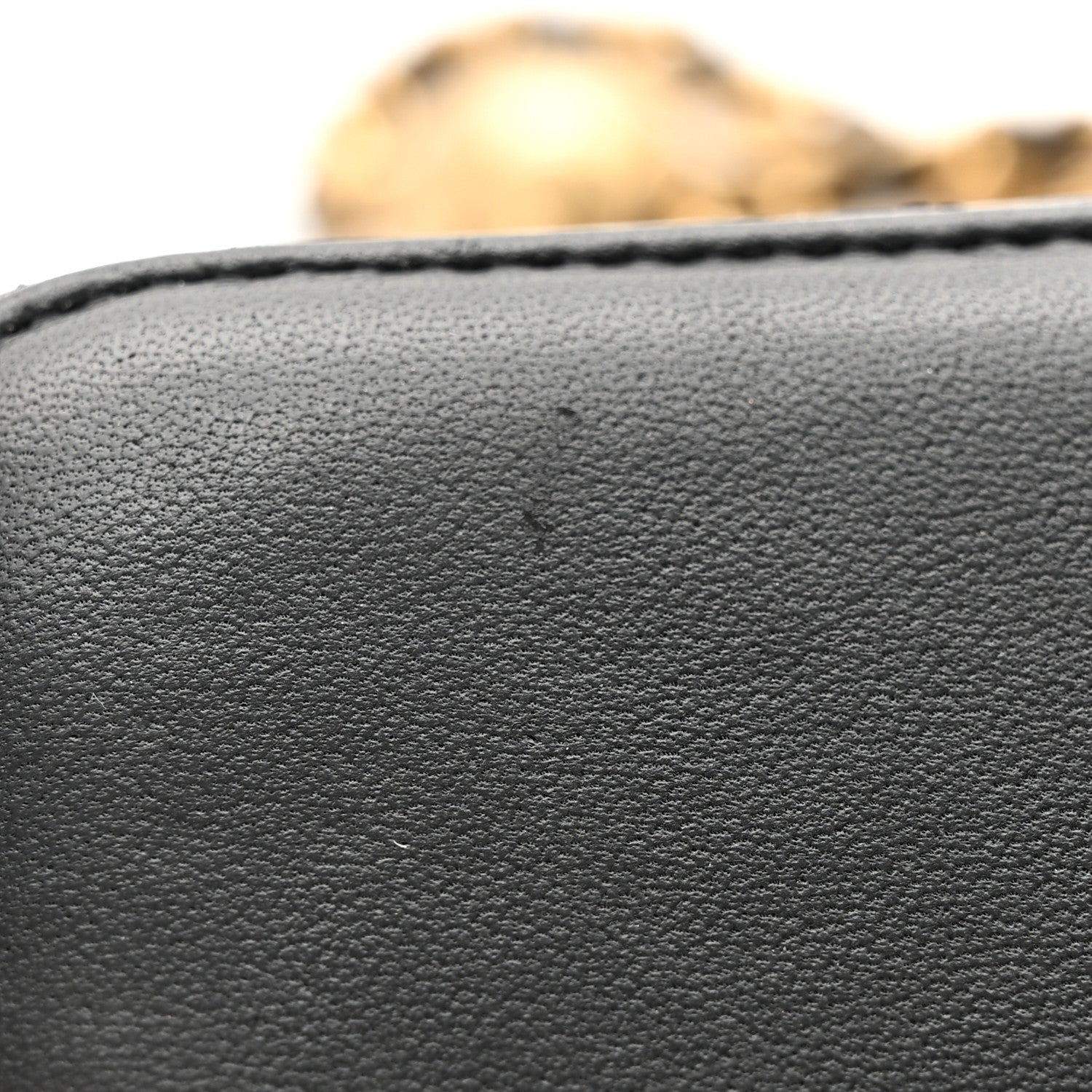 Chanel Lambskin Quilted Pearl Crush Small Vanity Case With Chain Black 11 of 13