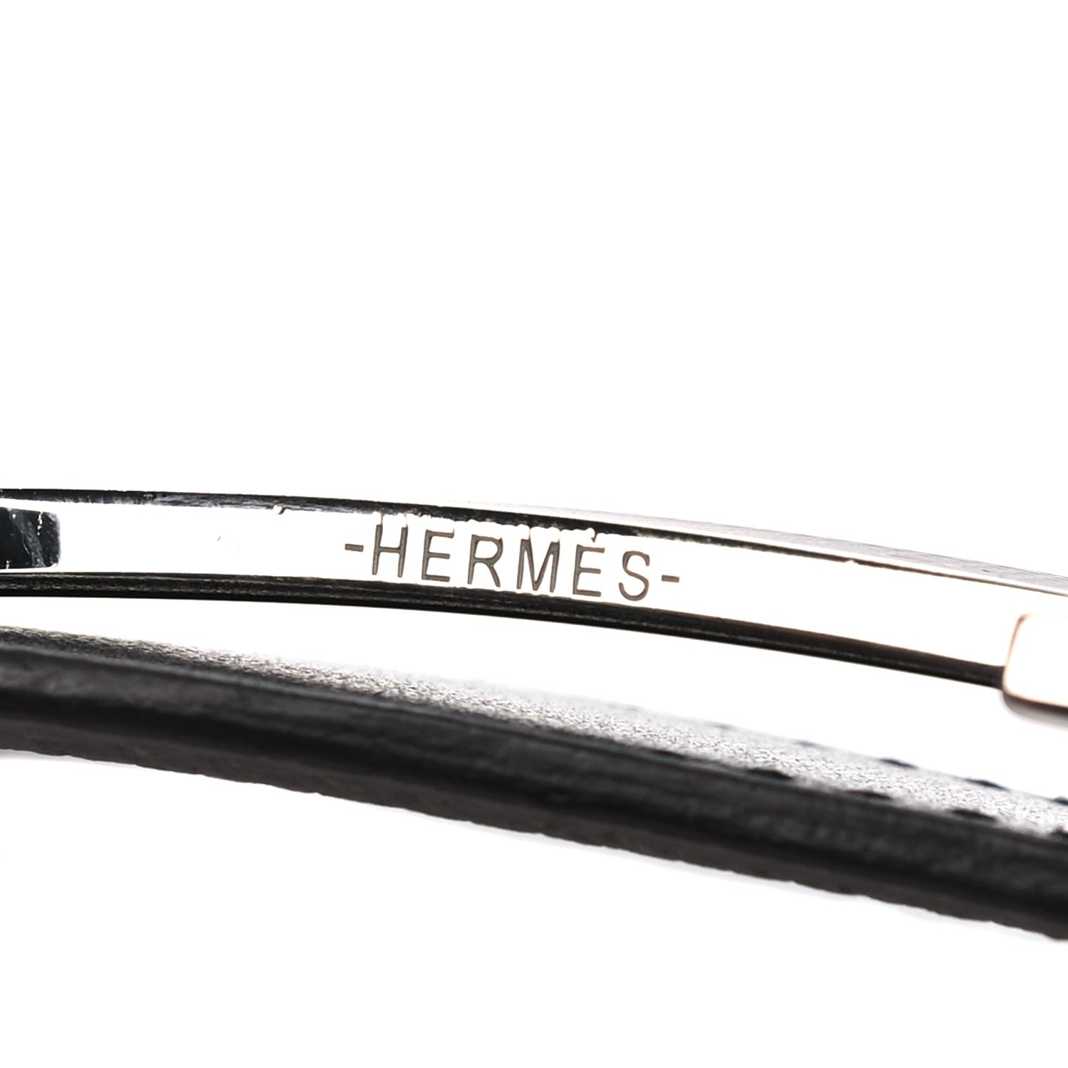 Hermes Box Togo 32mm Quizz H Belt 95 Black Etain 5 of 5