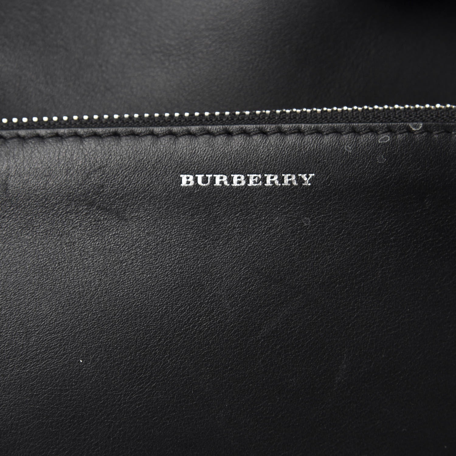 Burberry Soft Smooth Calfskin Medium Tote Black 9 of 12